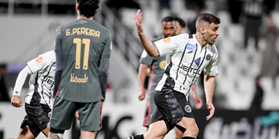 الشباب يقلب تأخره بهدفين ويتعادل مع الريان في أبطال الخليج 