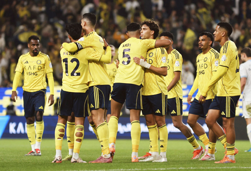 النصر عزز صدارته والاتحاد انتصر على الشباب القادسية تعثر بالتعادل مع ضمك 