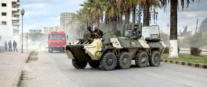 الجيش السوري يدخل اللاذقية وطرطوس لإعادة الاستقرار 