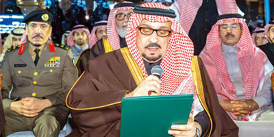 أمير منطقة الرياض افتتح متنزه «Six Flags» بالقدية 