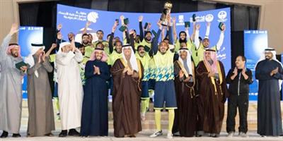فريق تعليم الأحساء بطلاً للجهات الحكومية 