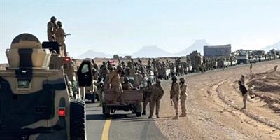 قوات درع الوطن تُحبط تهريب أسلحة منهوبة من معسكرات الانتقالي وتضبط المتورطين 