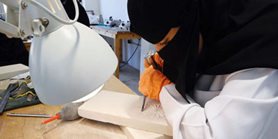 النقش على الصخور في العُلا.. إرث حضاري منذ القدم 