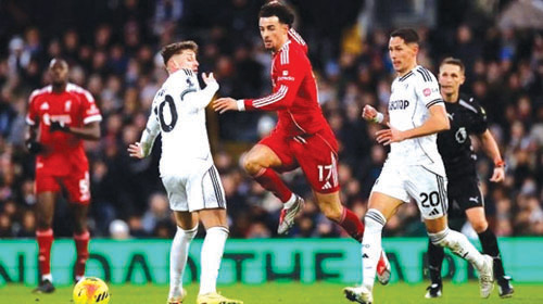  من لقاء ليفربول وفولهام