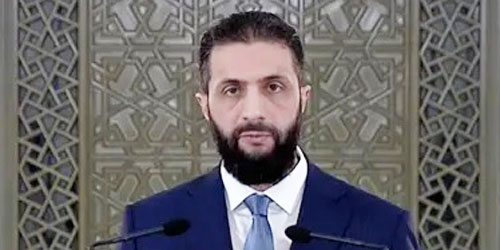 ولي العهد يتلقى اتصالًا هاتفيًا من الرئيس السوري 