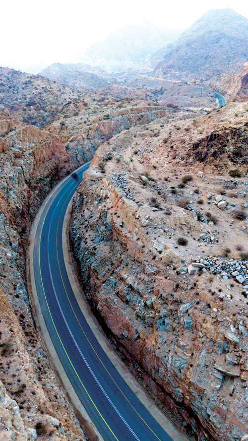 المملكة الأولى عالميًا في مؤشر ترابط شبكة الطرق 