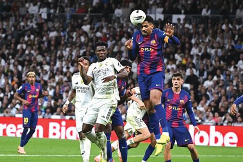 اليوم تتجه الأنظار لكلاسيكو العالم بين ريال مدريد وبرشلونة في نهائي السوبر الإسباني 