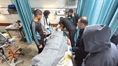 استشهاد طبيب فلسطيني برصاص الاحتلال في غزة 