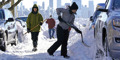 عاصفة ثلجية تلغي أكثر من 8 آلاف رحلة في الولايات المتحدة 