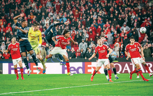  جانب من لقاء بنفيكا وريال مدريد سيظل في أذهان المتابعين