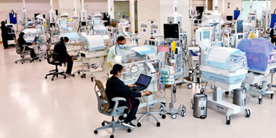 حضانات الخدج Drager بمستشفى الدكتور سليمان الحبيب بالقصيم توفر رعاية متكاملة ومتقدمة للأطفال 