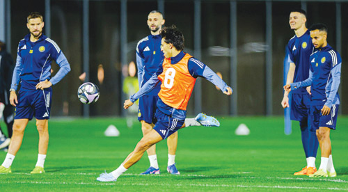 من تدريبات النصر