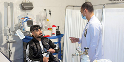 مستشفى الدكتور سليمان الحبيب بالقصيم يُجري الفحوصات الطبية للرياضيين المشاركين في البطولة 