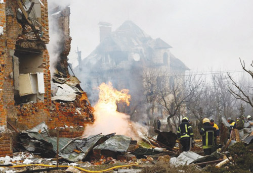 كييف: روسيا تقصف بنى تحتية للطاقة في أوكرانيا 