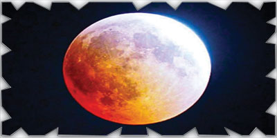 تسمية «القمر الدموي» عند الربط بين سلسلة الخسوفات القمرية المتتالية 