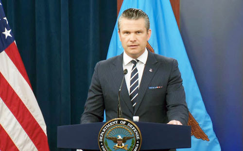 وزير الحرب الأميركي: الحرب على إيران ربما تستمر لأسابيع 