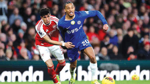 آرسنال يفوز على تشيلسي 