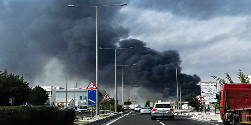 إيران تواصل اعتداءاتها السافرة على دول الخليج واستهداف مرافق مدنية 