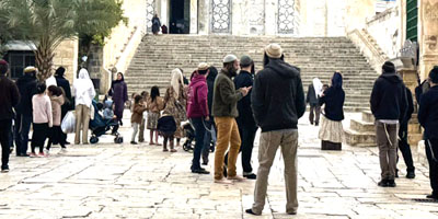 الاحتلال الإسرائيلي يواصل إغلاق المسجد الأقصى لليوم الثامن 