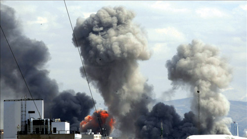 انفجارات تهز طهران وعددًا من المناطق 