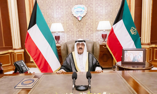 أمير الكويت: الوطن خط أحمر.. وسيادته مصونة بإرادة شعبه وبسالة رجاله 