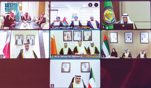 خلال اجتماع وزراء الإعلام بدول مجلس التعاون 