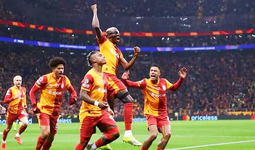 غلطة سراي يهزم ليفربول في دوري أبطال أوروبا 