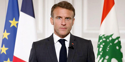 ماكرون يدعو إسرائيل لـ«محادثات مباشرة» مع لبنان 