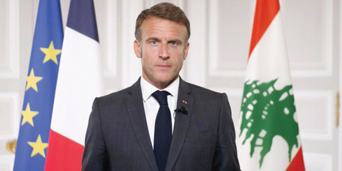 ماكرون يدعو إسرائيل لـ«محادثات مباشرة» مع لبنان 