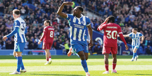 برايتون ينتصر على ليفربول 