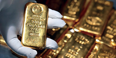 ارتفاع أسعار الذهب 3 % في المعاملات الفورية 