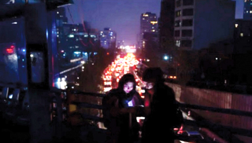 من انقطاع الكهرباء في طهران