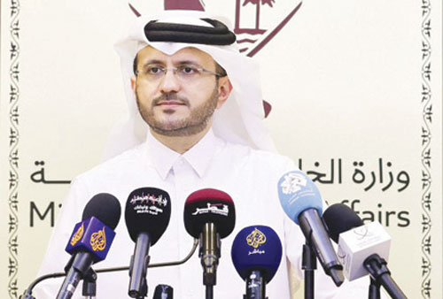 الخارجية القطرية: موقف خليجي موحد إزاء حالة التصعيد في المنطقة 