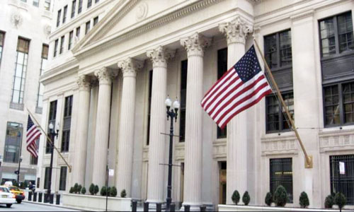 تراجع سندات الخزانة الأمريكية 