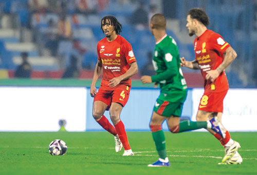 فاز القادسية في الجولة الماضية على الاتفاق 4-0