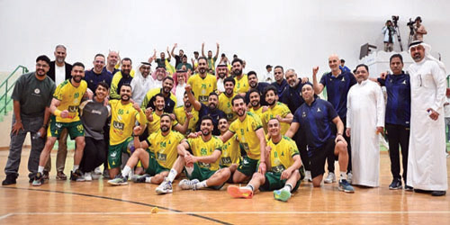 الخليج يحسم لقب ممتاز اليد السعودي