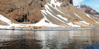 اكتشاف واحة جديدة في القطب الجنوبي 