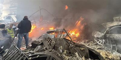 مئات القتلى والجرحى في أعنف قصف إسرائيلي على بيروت والضاحية الجنوبية 