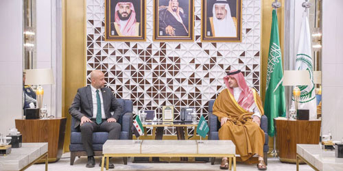  سموه خلال الاستقبال