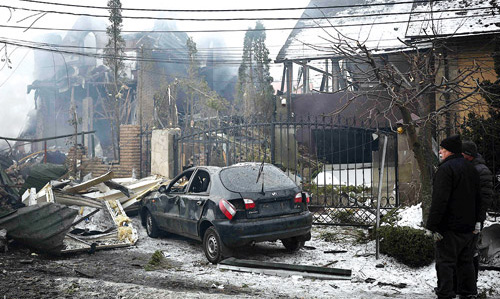 إصابة ثلاثة أشخاص جراء هجوم روسي استهدف منطقة «سومي» 