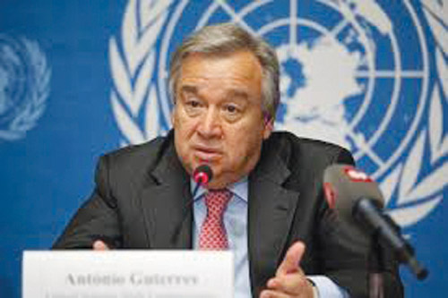 غوتيريش يطالب واشنطن وطهران بمواصلة المحادثات 