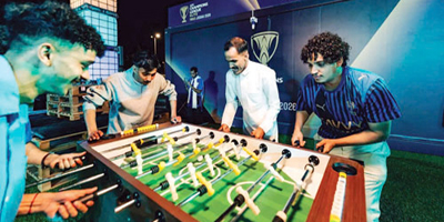 مناطق ترفيهية تفاعلية لاستقبال جماهير آسيا 