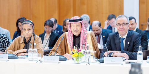 م. الخريجي يشارك في اجتماع تنسيق العمل الإنساني بشأن الأزمة في السودان 