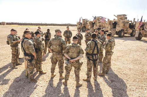 الولايات المتحدة تنهي تسليم قواعدها في سوريا 