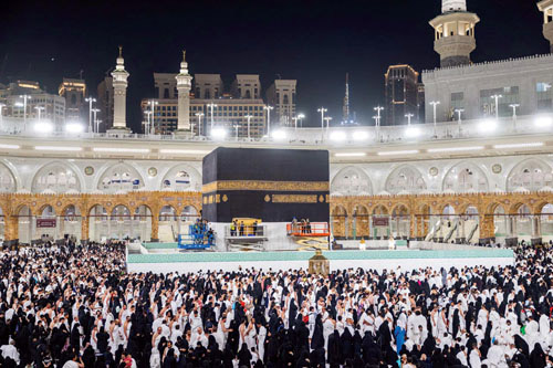 اكتمال مشروع الصيانة الشاملة للكعبة المشرفة