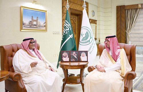 محافظ جدة يستقبل الرئيس التنفيذي لمركز الأرصاد