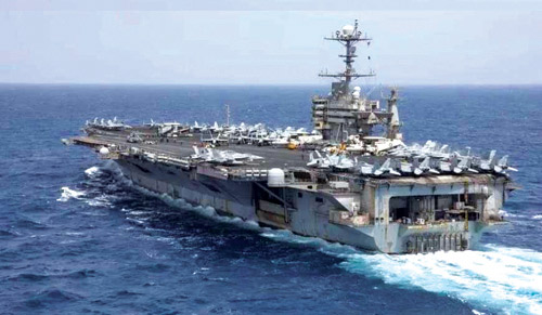 الحرب الأمريكية: تنفيذ عملية بحرية ضد ناقلة مرتبطة بإيران 