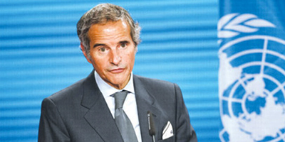 غروسي: أي اتفاق سلام دون رقابة نووية لن يجدي نفعا 