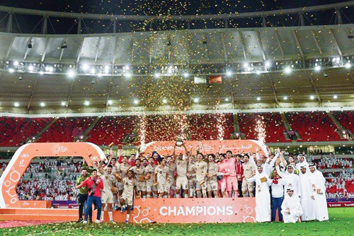 تحكيم سيئ حرم الشباب كأس الخليج 