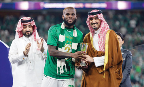 كيسيه أفضل لاعب في أبطال آسيا للنخبة 